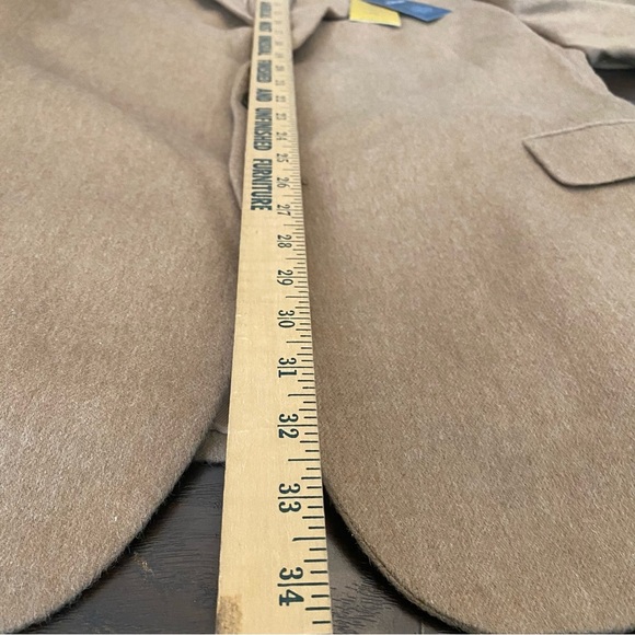 New with Tag Stafford 100% Camel Hair 2 button 2 vents Sport Coat Jacket 48R - Picture 12 of 14